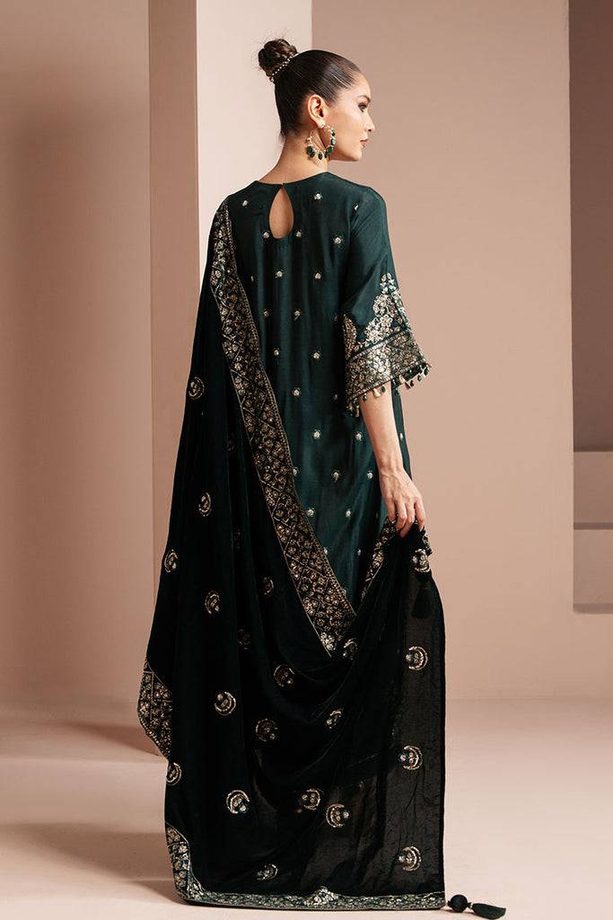 Cross Stitch | Luxe Atelier 25 | EMERALD GRACE by Maria Faisal - Registered Vendor of : Cross Stitch - type : Ladies Clothes - 100% original wedding dresses