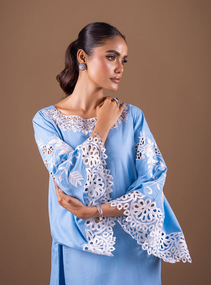 Zainab Chottani | Semi Formals | TIMELESS BLUE - Ladies Clothes - Maria Faisal