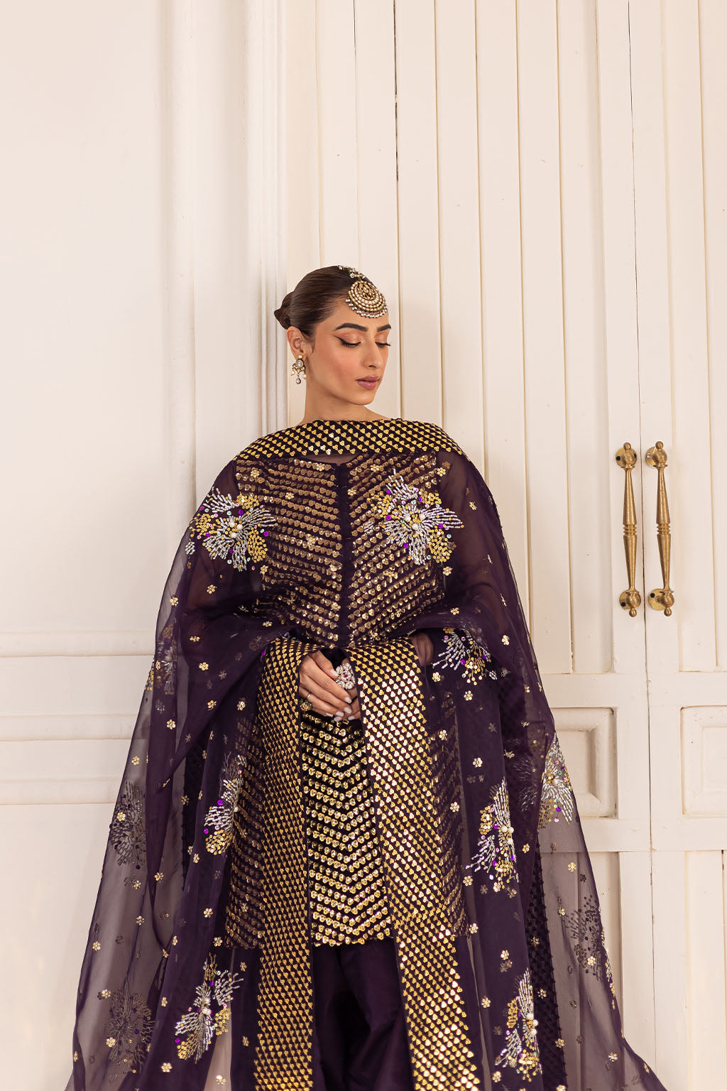 Vanya | Solana Luxe Pret |SN-06 - Luxury Dress - available at Maria Faisal in UK and USA.
