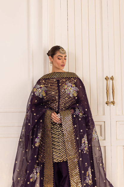 Vanya | Solana Luxe Pret |SN-06 - Luxury Dress - available at Maria Faisal in UK and USA.