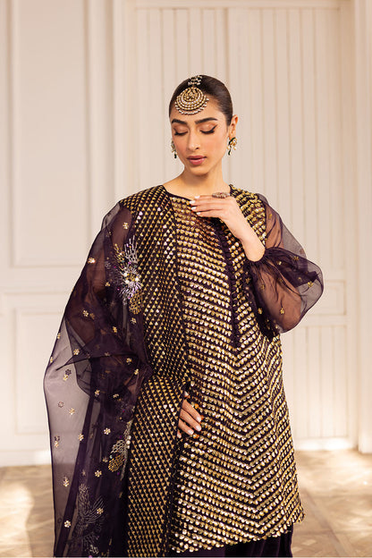 Vanya | Solana Luxe Pret |SN-06 - Luxury Dress - available at Maria Faisal in UK and USA.