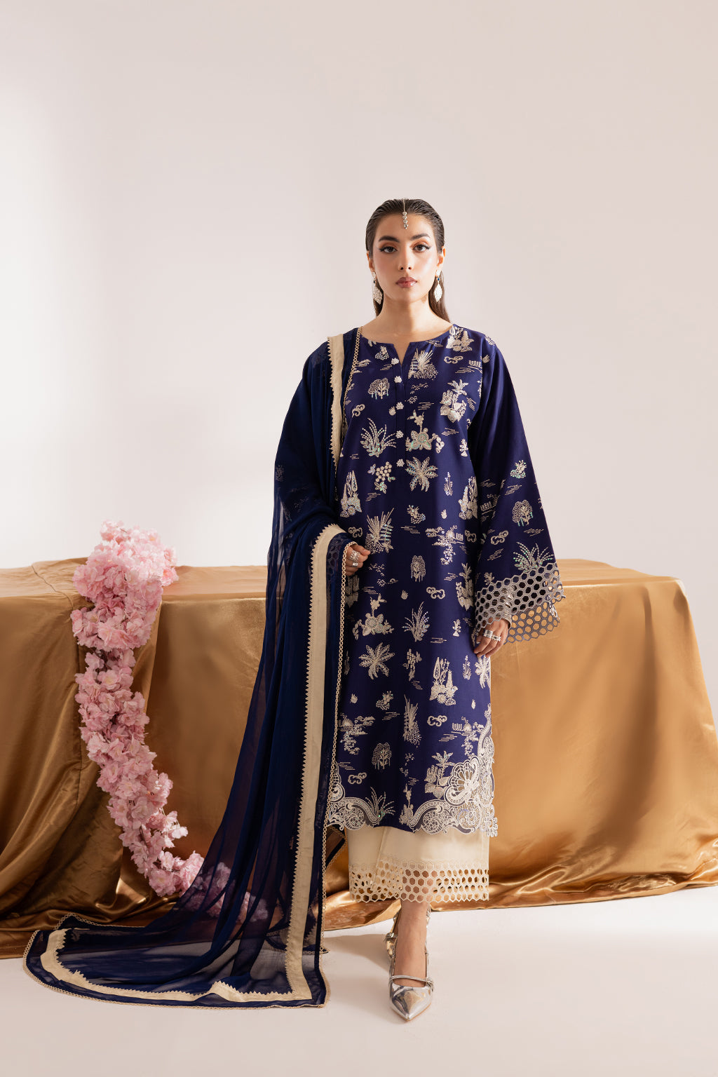 Vanya | Celine Formals | CN-13 - Formal Dress - available at Maria Faisal in UK and USA.