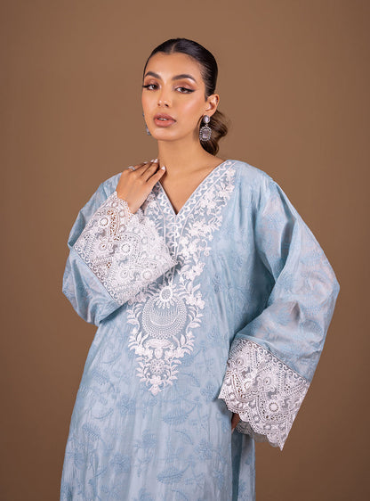 Zainab Chottani | The Kaftan Edit | Aqua Sophistication - Formal Dress - available at Maria Faisal in UK and USA.