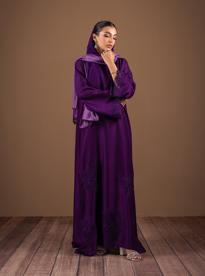 Zainab Chottani | The Kaftan Edit | Purple Night - Formal Dress - available at Maria Faisal in UK and USA.