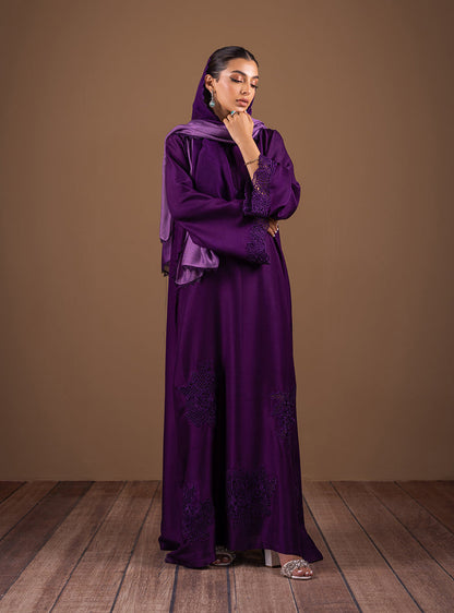 Zainab Chottani | The Kaftan Edit | Purple Night - Formal Dress - available at Maria Faisal in UK and USA.