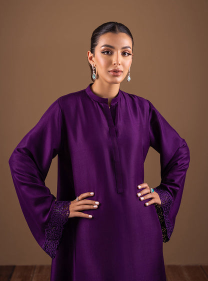 Zainab Chottani | The Kaftan Edit | Purple Night - Formal Dress - available at Maria Faisal in UK and USA.