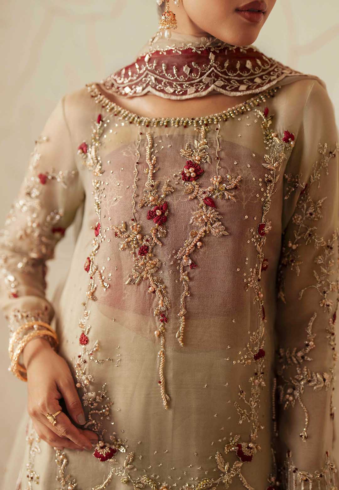 Ayesha and Usman | Haq e Meher | ZEENAT - Ladies Clothes - Maria Faisal