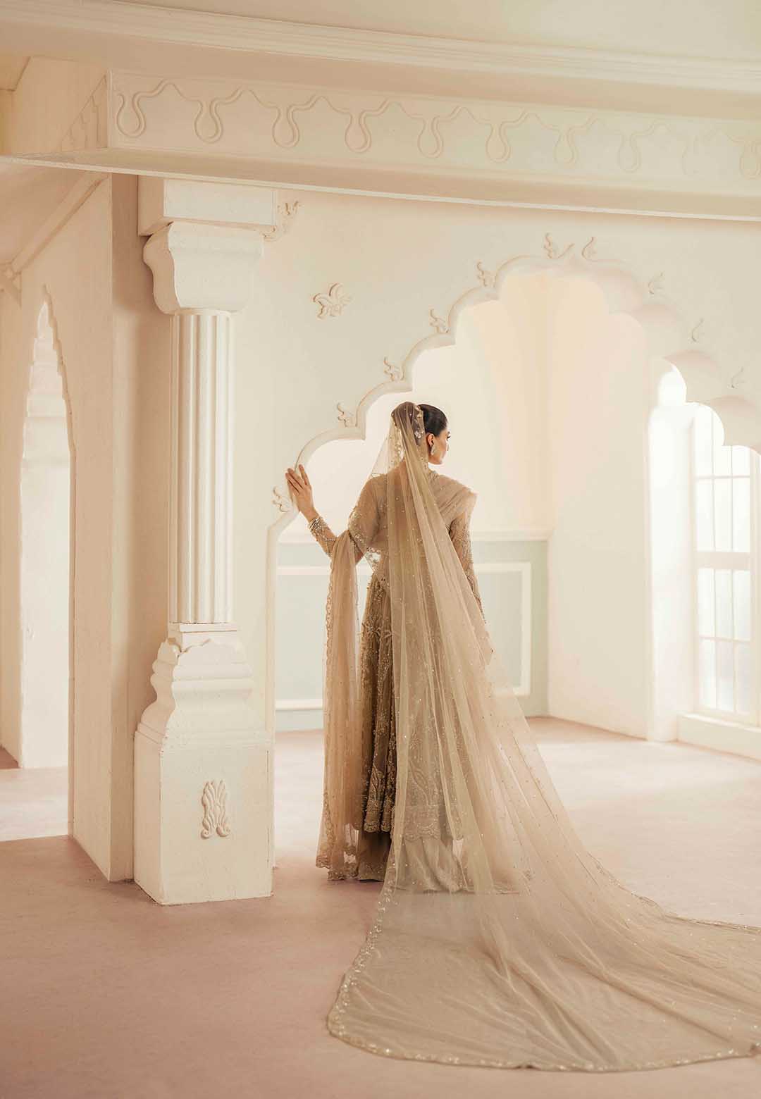Ayesha and Usman | Haq e Meher | MEHEK - Ladies Clothes - Maria Faisal