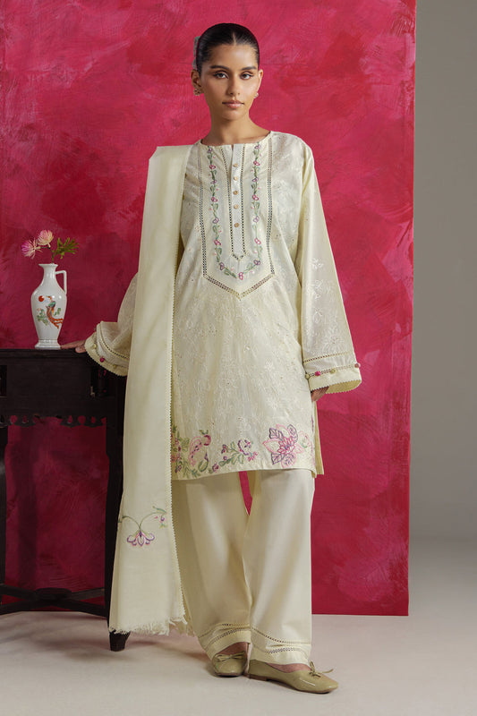 Zara Shahjahan | Coco Prints 26 | Kohana - Casual Dress - available at Maria Faisal in UK and USA.