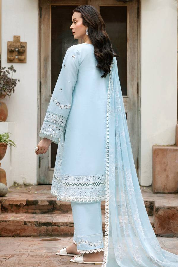 Farasha | Summer Weaves Embroidered Lawn | Sky Haze by Maria Faisal - Registered Vendor of : Farasha - type : Ladies Clothes - 100% original wedding dresses