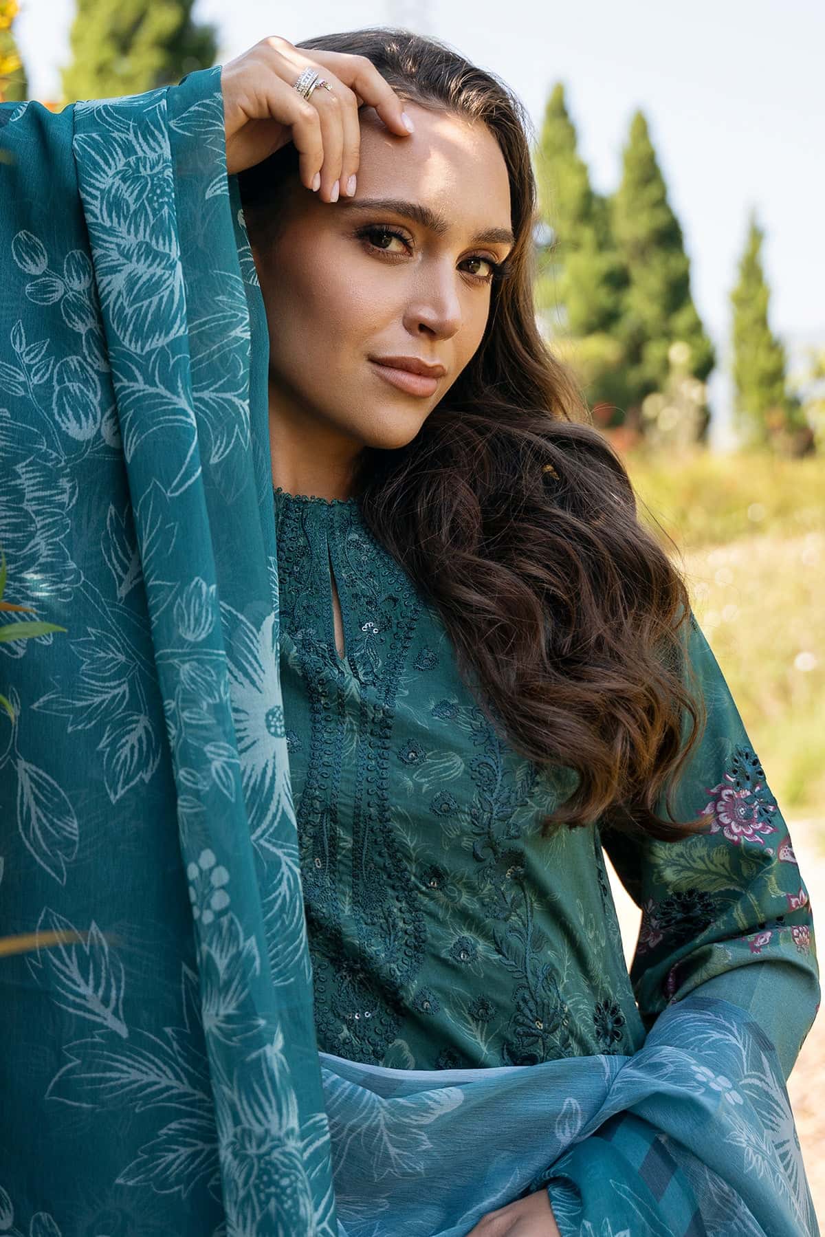 Afrozeh | Damask The Holiday Edit 25 | Opaline A by Maria Faisal - Registered Vendor of : Afrozeh - type : Ladies Clothes - 100% original wedding dresses