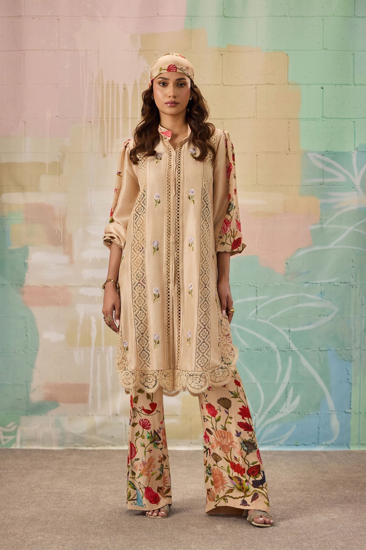 Layla Chatoor | Pret A Porter | LC-45 - Luxury Dress - available at Maria Faisal in UK and USA.