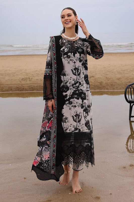 Nureh | Gardenia Embroidered Lawn 25 | NSG-175 by Maria Faisal - Registered Vendor of : Nureh - type : Ladies Clothes - 100% original wedding dresses