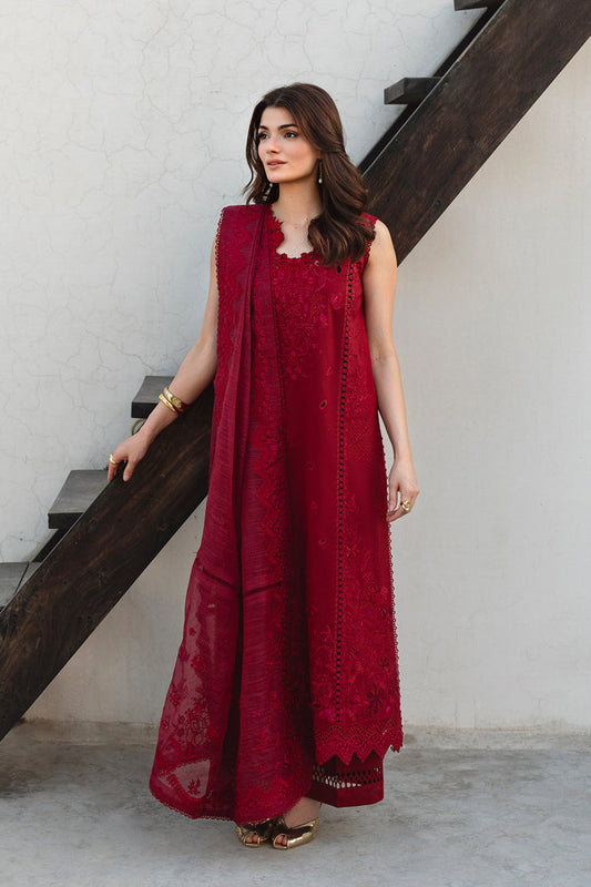 Ayzel | Whisper 26 | BLUSH - Luxury Dress - available at Maria Faisal in UK and USA.