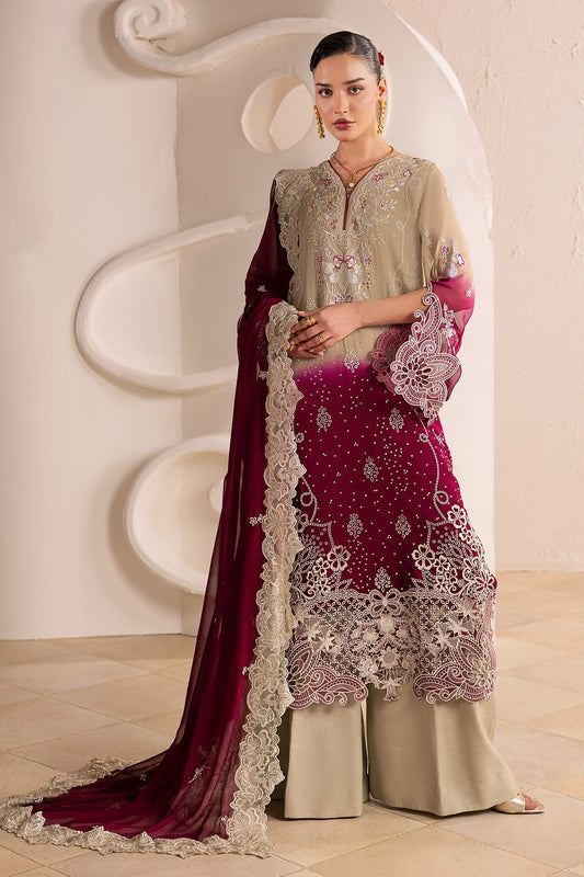 Nureh | Fancy Formal | NP-775 - Formal Dress - available at Maria Faisal in UK and USA.