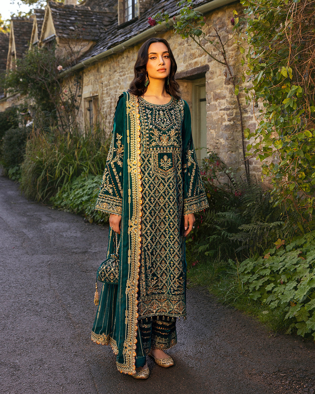Faiza Saqlain | Adeen Formals | Merna - Ladies Clothes - Maria Faisal