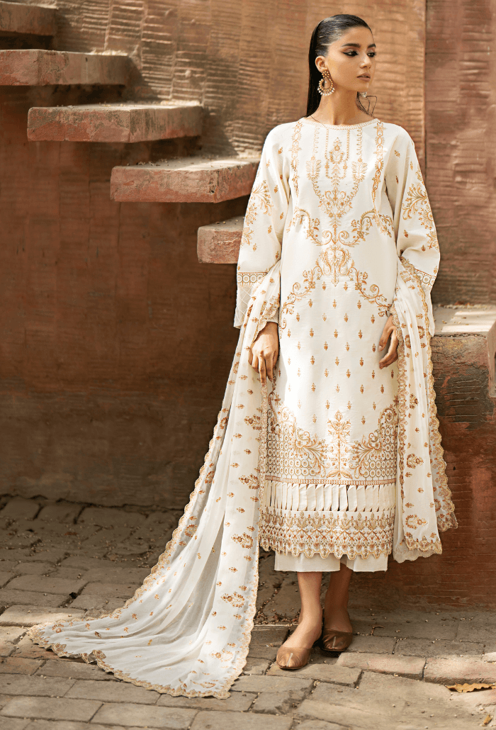 Humdum | Selin Lawn 25 | Selin - D02 by Maria Faisal - Registered Vendor of : Humdum - type : Ladies Clothes - 100% original wedding dresses
