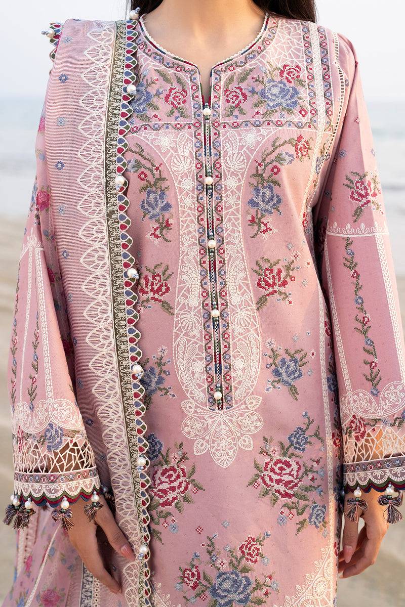 Jazmin | Shahkaar Luxury Lawn 25 | SL25-D2 by Maria Faisal - Registered Vendor of : Jazmin - type : Ladies Clothes - 100% original wedding dresses