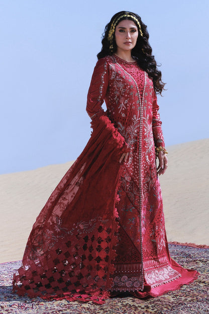 Nureh | Aman Luxe | Kiraz NE-230 - Luxury Dress - available at Maria Faisal in UK and USA.