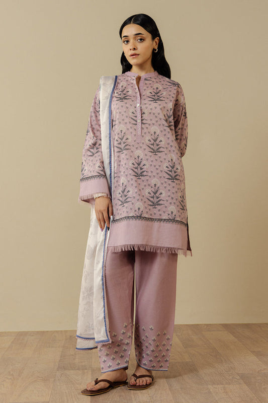 Zara Shahjahan | Coco Prints 26 | Anthea-9A - Casual Dress - available at Maria Faisal in UK and USA.