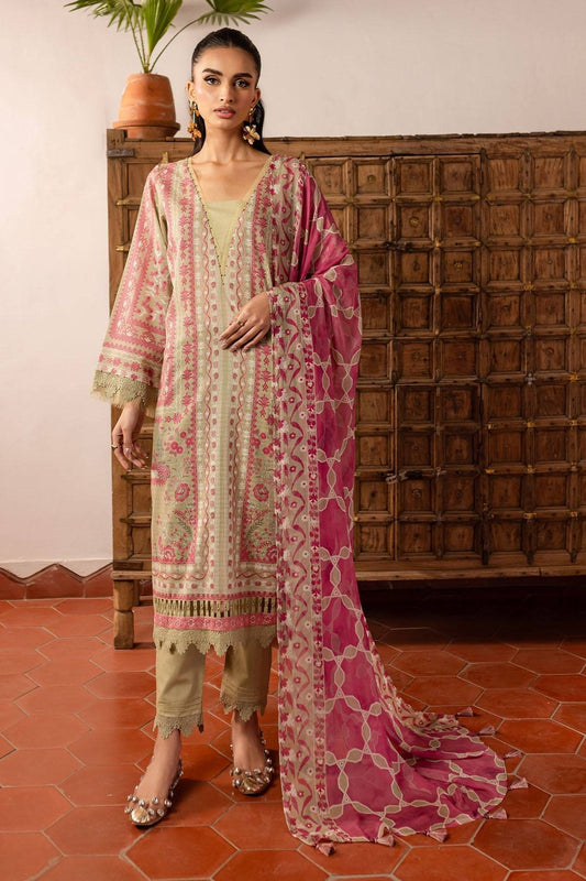 Nureh | Printed lawn 25 | SP-141 by Maria Faisal - Registered Vendor of : Nureh - type : Ladies Clothes - 100% original wedding dresses