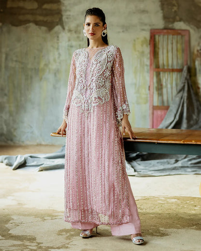Mushq | Fleur Luxury Formals | Lys - Formal Dress - available at Maria Faisal in UK and USA.