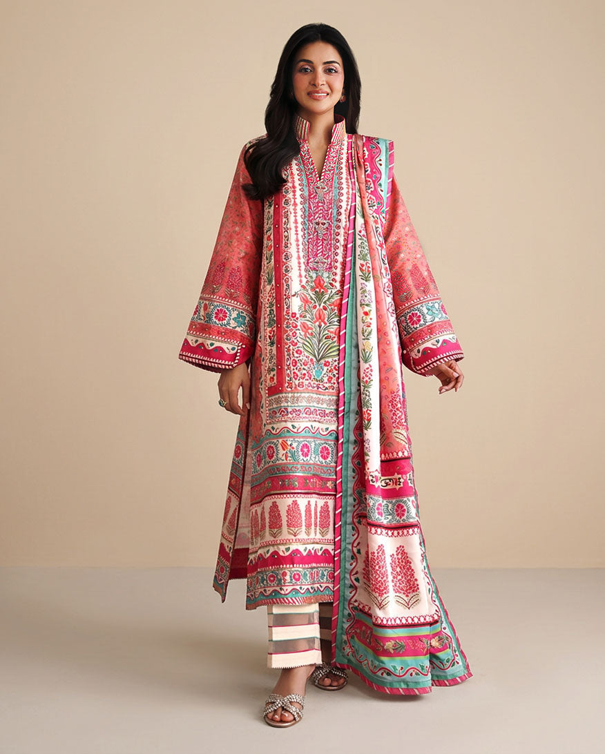 Mushq | Nirvana Anmol Edit | Born Ready - Luxury Dress - available at Maria Faisal in UK and USA.