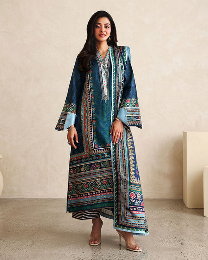 Mushq | Nirvana Anmol Edit | Scene Stealer - Luxury Dress - available at Maria Faisal in UK and USA.