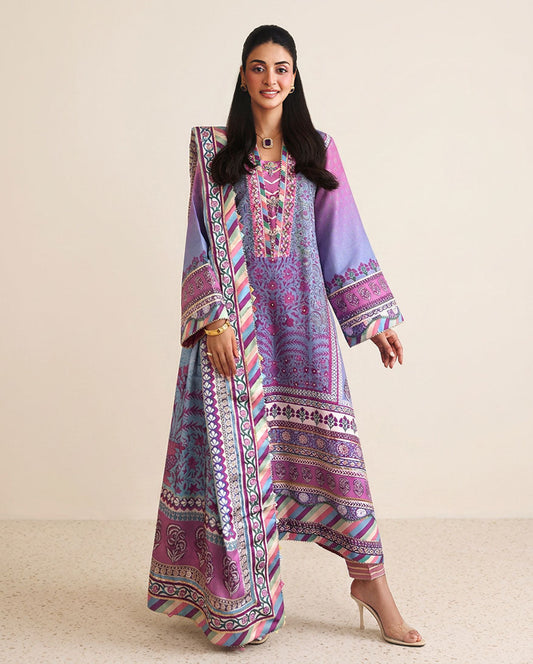 Mushq | Nirvana Anmol Edit | Naturally Me - Luxury Dress - available at Maria Faisal in UK and USA.