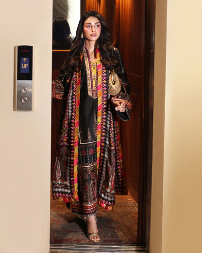 Mushq | Nirvana Anmol Edit | Star off Duty - Luxury Dress - available at Maria Faisal in UK and USA.