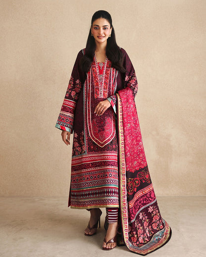 Mushq | Nirvana Anmol Edit | Day Dreamer - Luxury Dress - available at Maria Faisal in UK and USA.