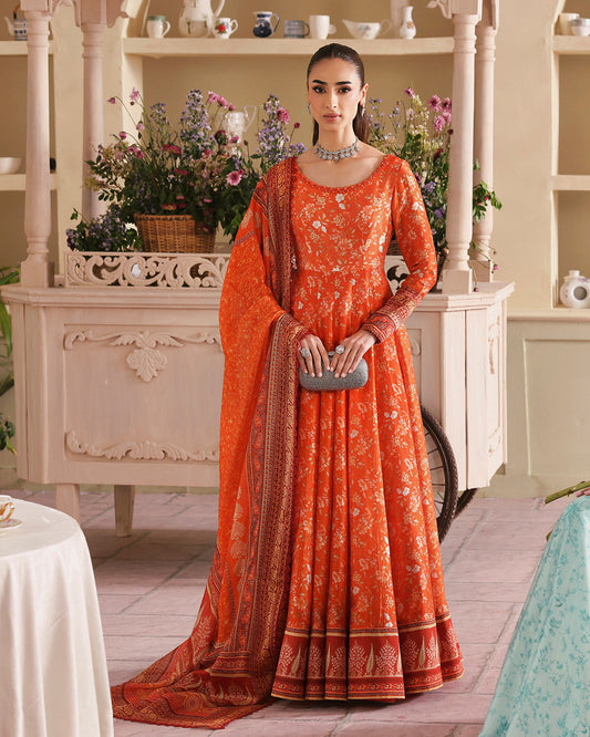 Faiza Saqlain | Serina Luxe | Abia - Formal Dress - available at Maria Faisal in UK and USA.