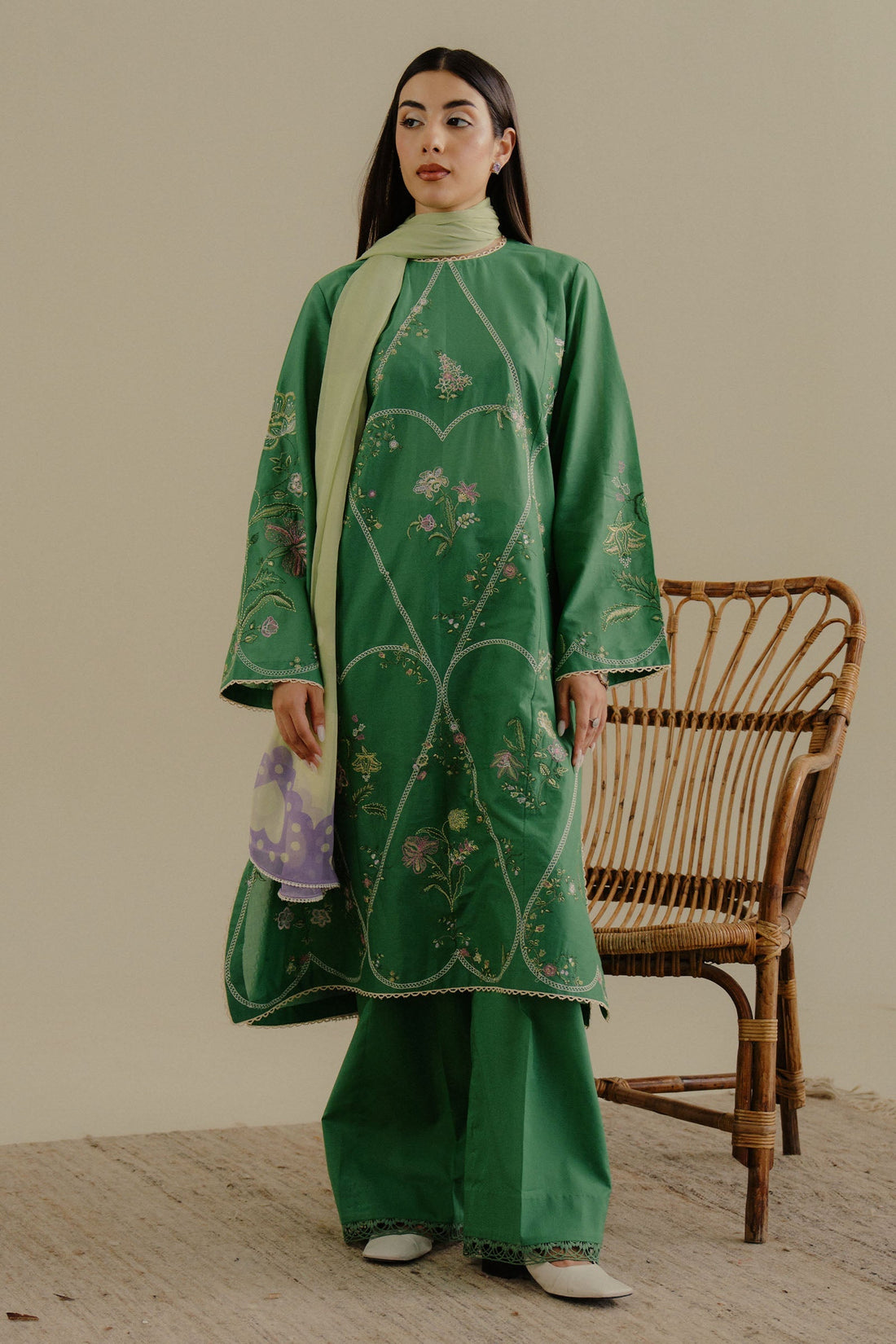 Zara Shahjahan | Coco Lawn 25 | Tara-8B - Ladies Clothes - Maria Faisal