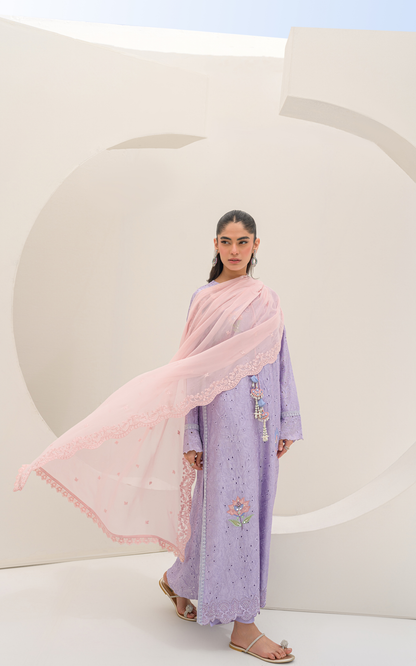 Sana Abbas | Ara Eid Luxe | Veya - Luxury Dress - available at Maria Faisal in UK and USA.