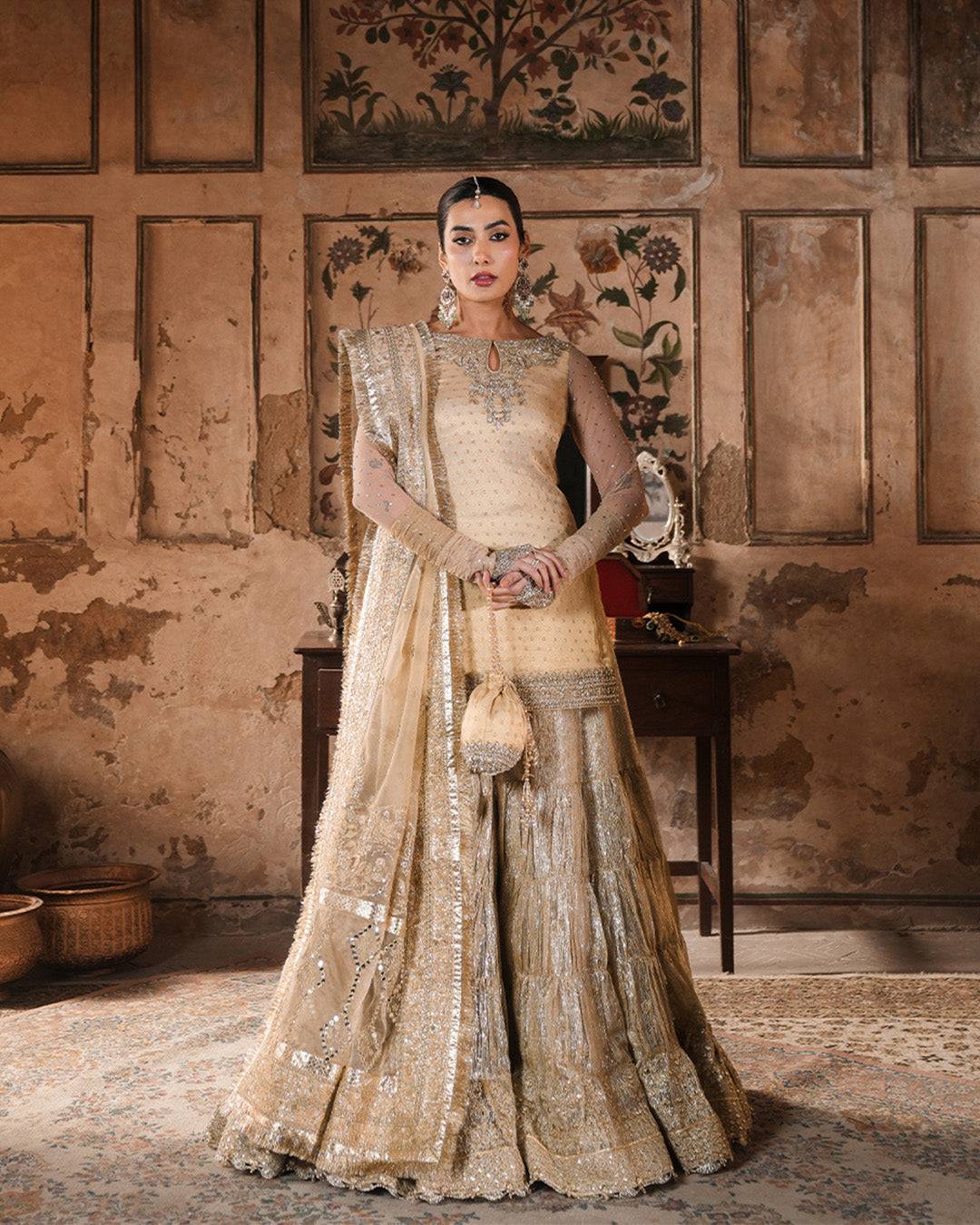 Faiza Saqlain | Zimmal Formals | Camillie by Maria Faisal - Registered Vendor of : Faiza Saqlain - type : Ladies Clothes - 100% original wedding dresses