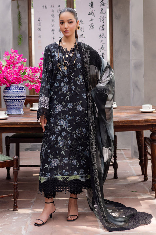 Nureh | Bloom 26 | BL-11 - Dress - available at Maria Faisal in UK and USA.