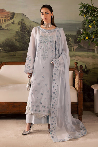 Nureh | Shades of Winter | NP-668 - Casual Dress - available at Maria Faisal in UK and USA.