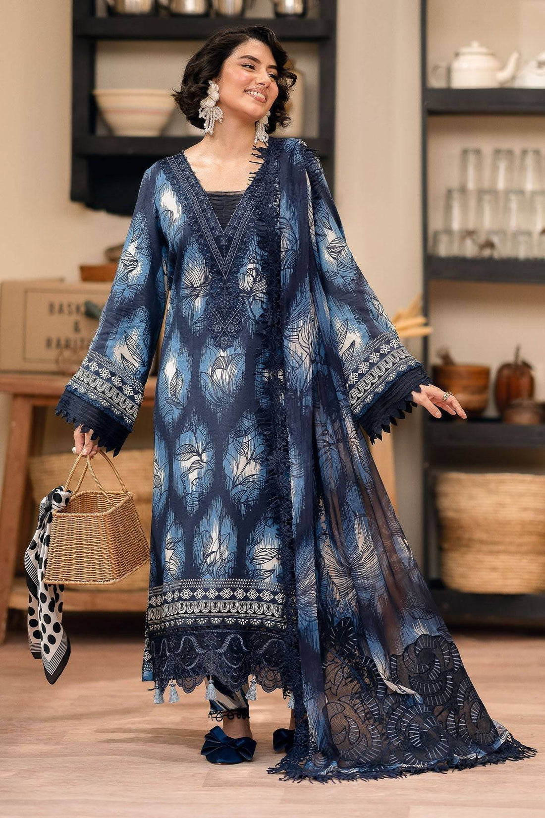 Nureh | Glam Girl Lawn | GL-21 by Maria Faisal - Registered Vendor of : Nureh - type : Ladies Clothes - 100% original wedding dresses