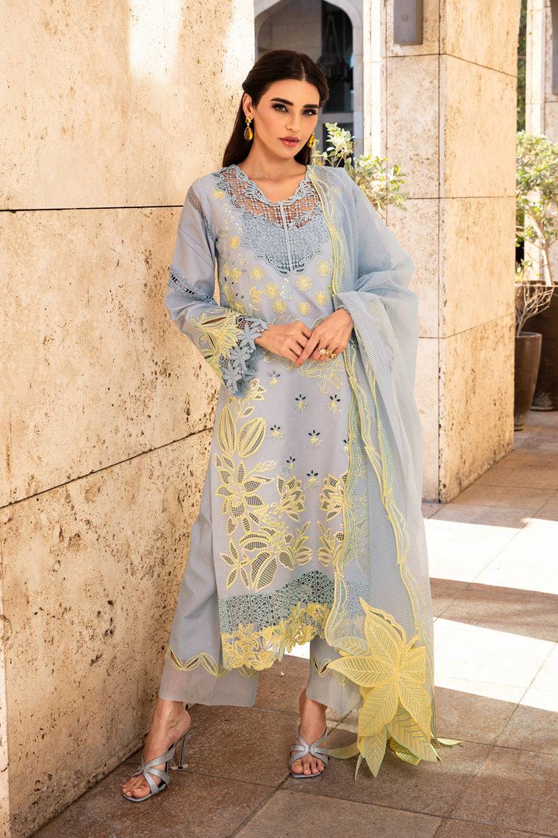 Rangrasiya | Premium Summer Lawn 25 | Elnaz by Maria Faisal - Registered Vendor of : Rangrasiya - type : Ladies Clothes - 100% original wedding dresses