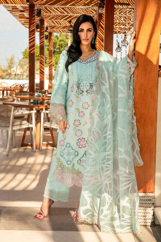 Rangrasiya | Premium Summer Lawn 25 | Mahsa by Maria Faisal - Registered Vendor of : Rangrasiya - type : Ladies Clothes - 100% original wedding dresses