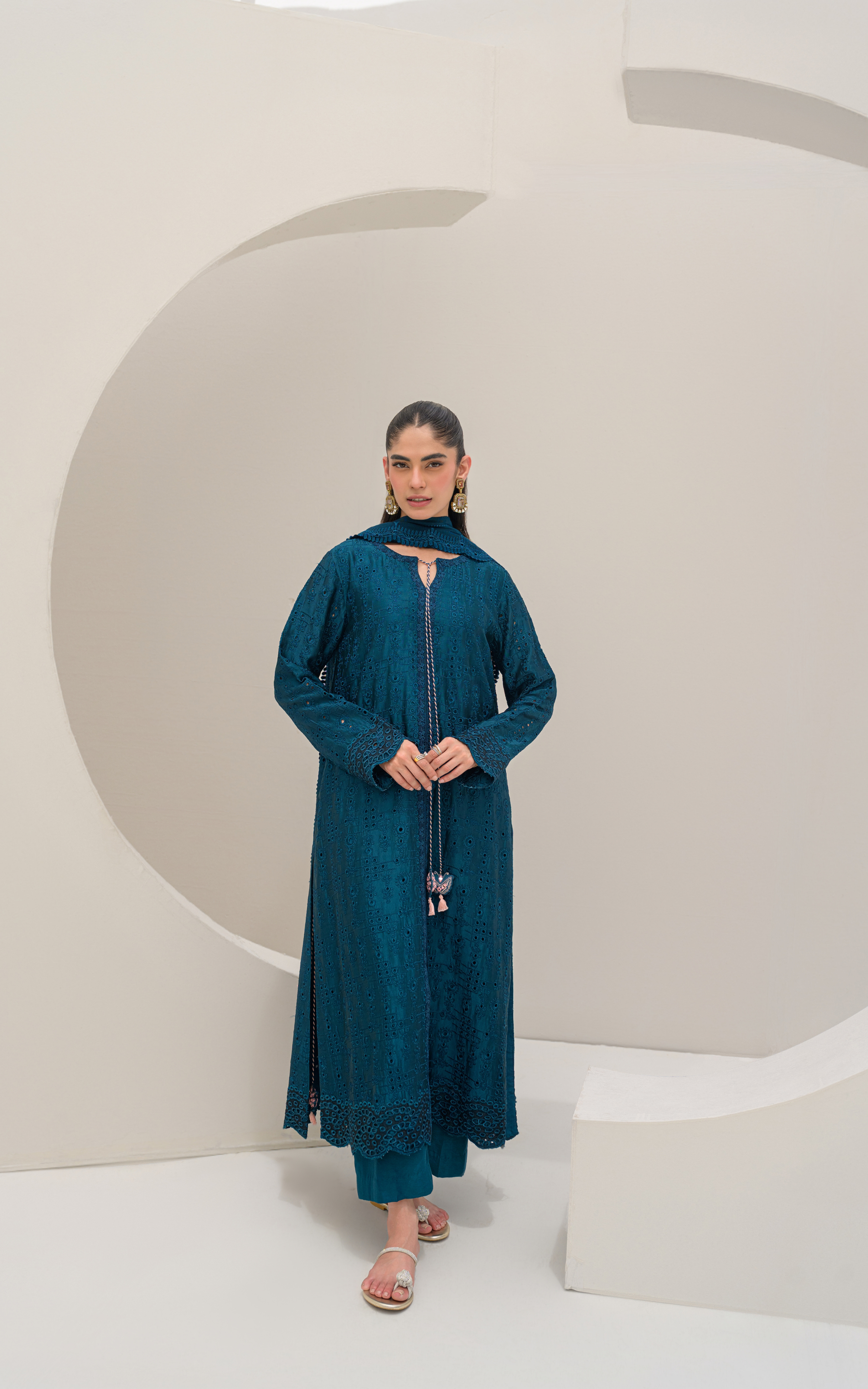 Sana Abbas | Ara Eid Luxe | Kael - Luxury Dress - available at Maria Faisal in UK and USA.