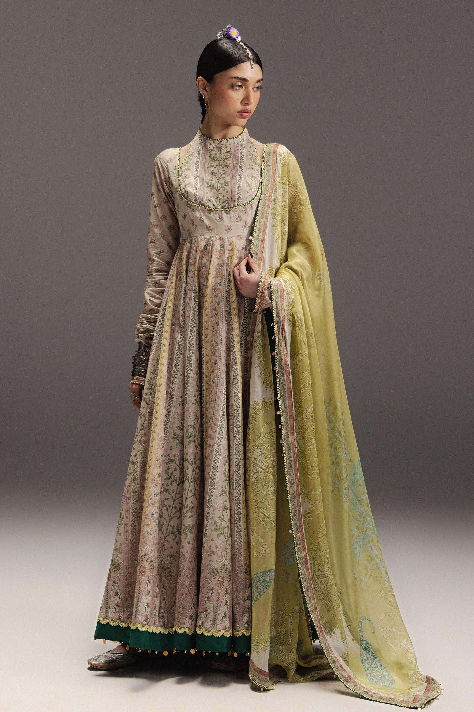 ZaraShahJahan | Zal26 | Hoorain-D8 - Festive Dress - available at Maria Faisal in UK and USA