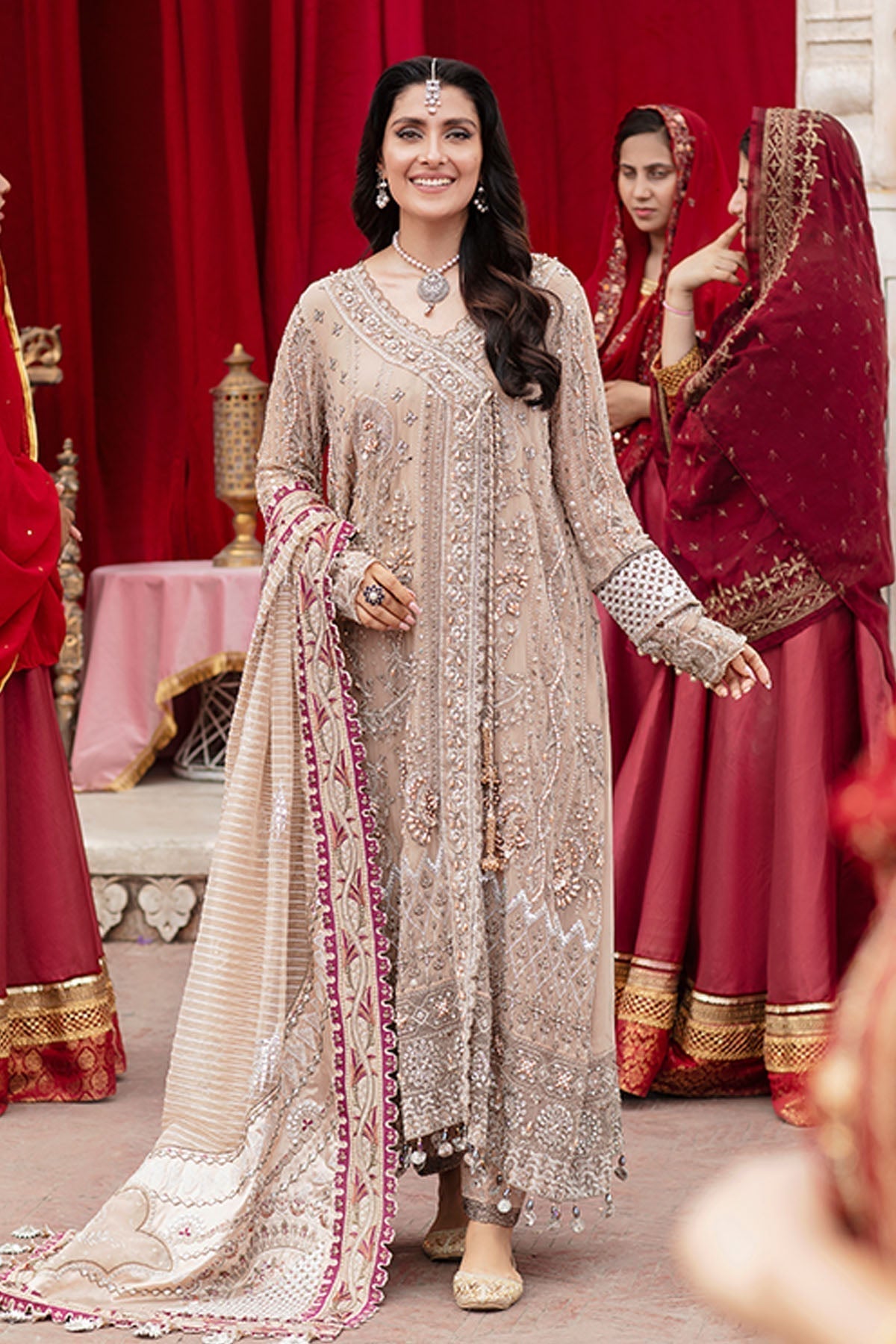 Nureh | Jhoomro Wedding Formals | Jaipur - Wedding Dress - Maria Faisal