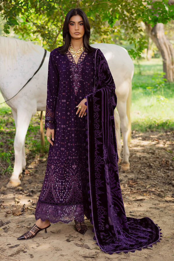 NE-187 – authentic Pakistani dress from the Exclusive Leather Peach collection for women in the UK