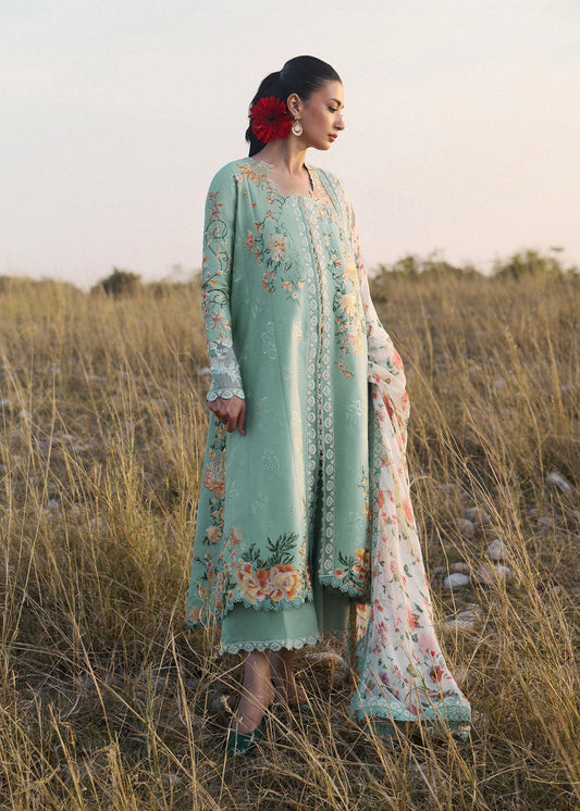 Hussain Rehar | Jinan 26 | Talia - Luxury Dress - available at Maria Faisal in UK and USA.