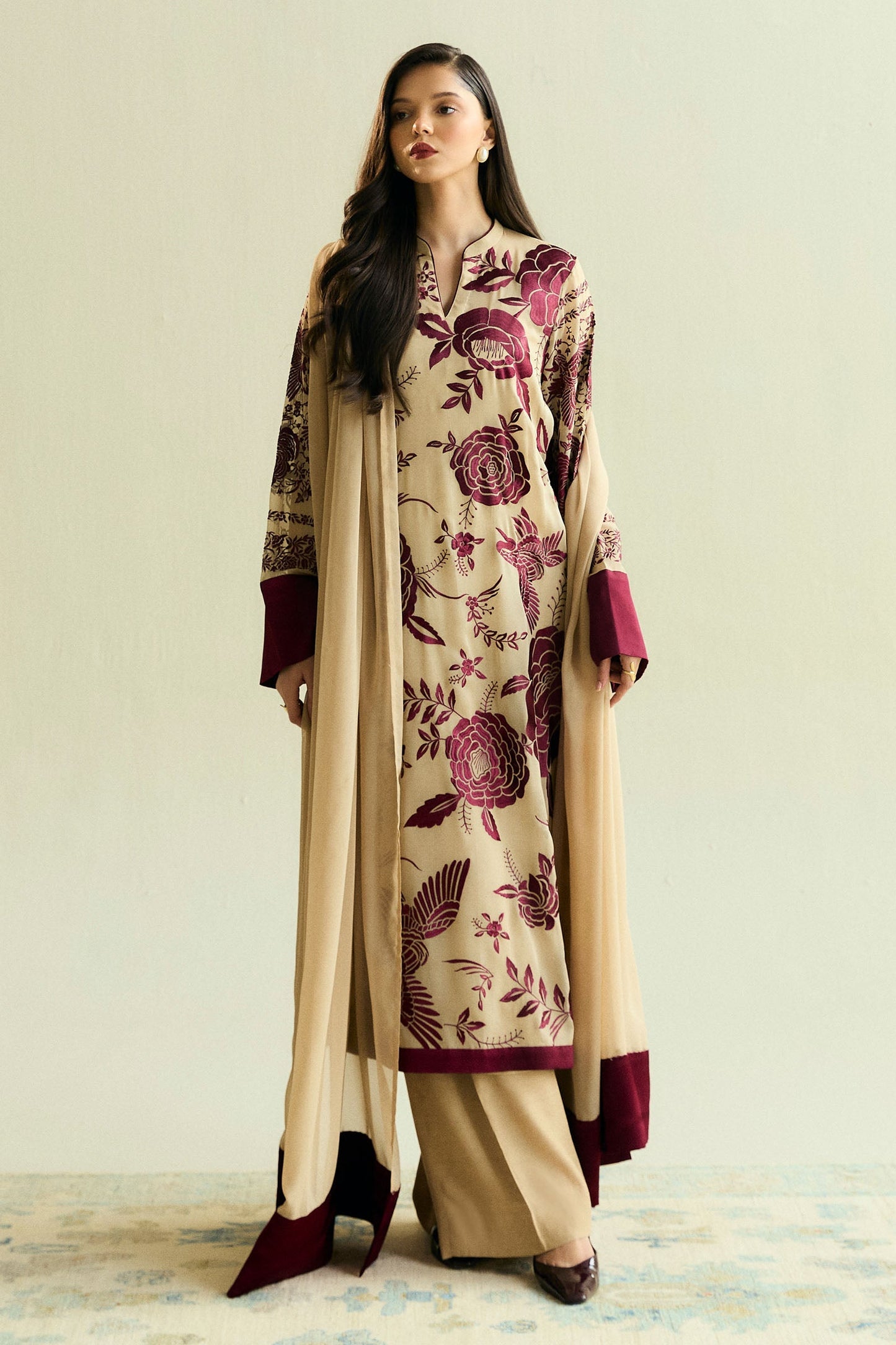 Zara Shahjahan | Festive Wear 25 | ZR25F0109 - Ladies Clothes - Maria Faisal