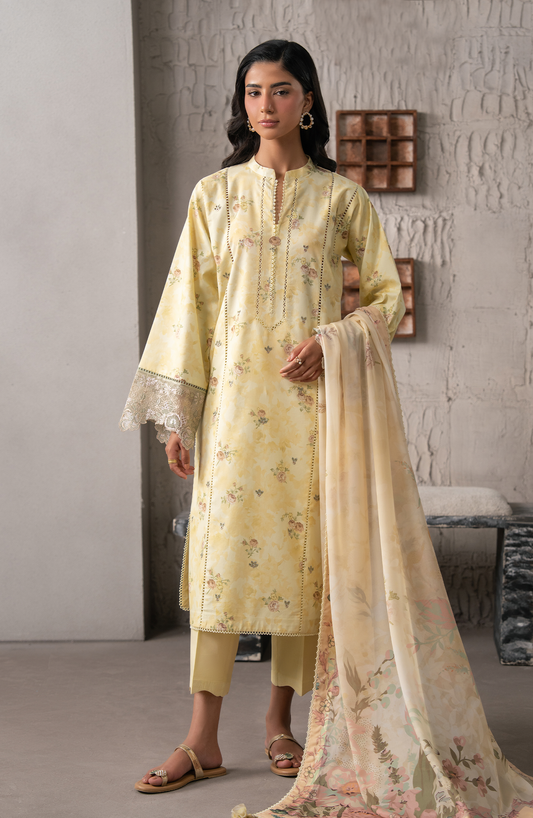 Seran | Selure Lawn | Cielle - Luxury Dress - available at Maria Faisal in UK and USA.