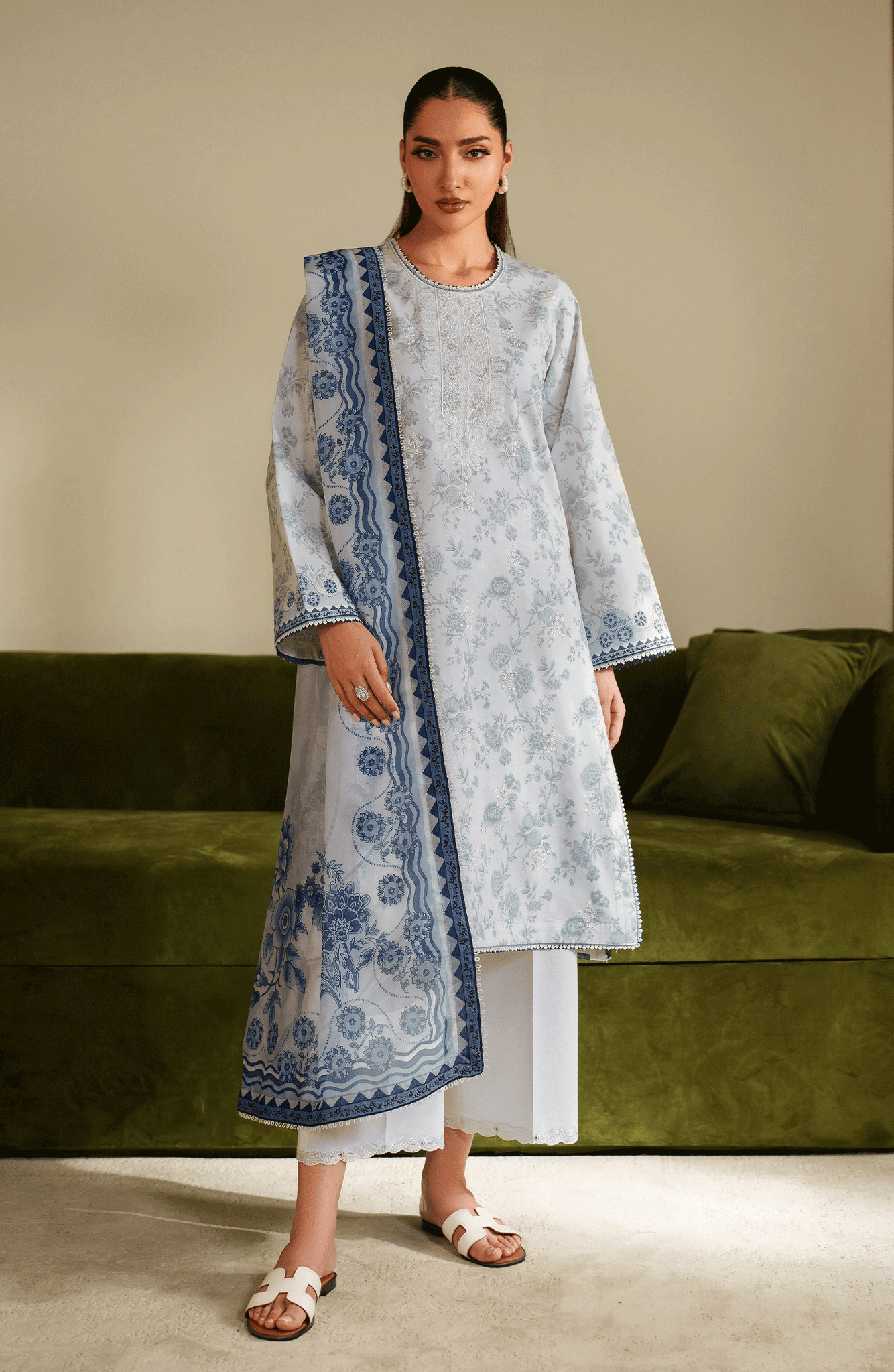 Seran | Ilara Cambric | AZZURA - Ladies Clothes - Maria Faisal