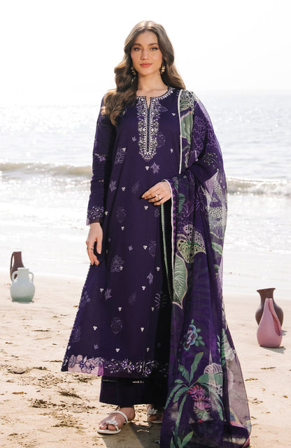 Seran | Afsanah Lawn |  Elin - Luxury Dress - available at Maria Faisal in UK and USA.
