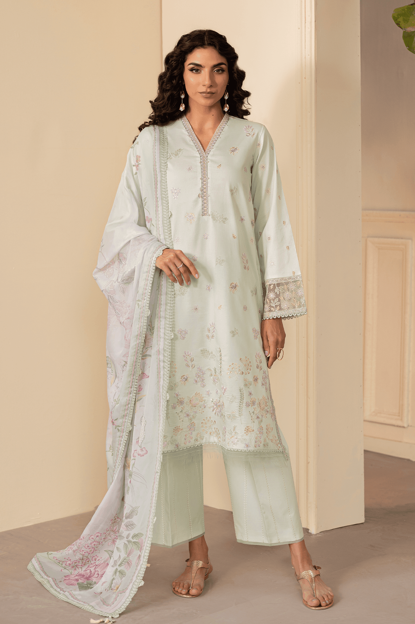 Seran | Nayab Eid Lawn | ABEER by Maria Faisal - Registered Vendor of : Seran - type : Ladies Clothes - 100% original wedding dresses